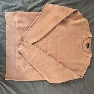 Uniqlo washable Milano ribbed knit sweater